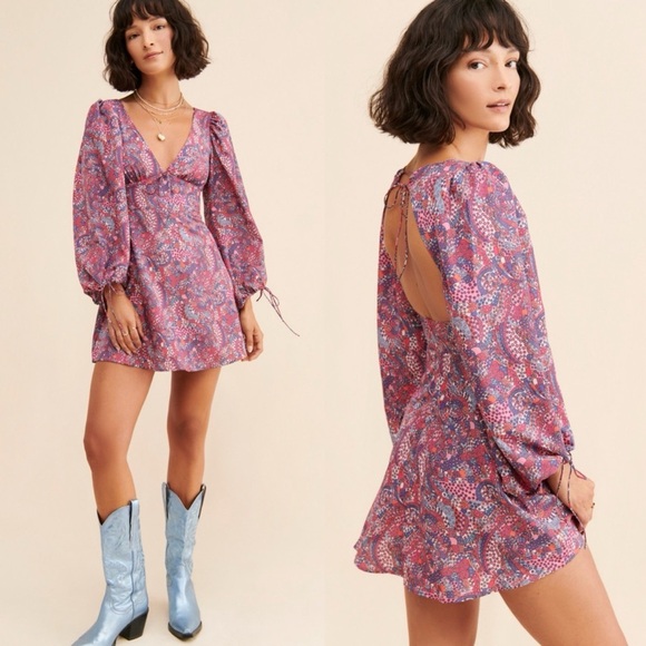 For Love And Lemons Dresses & Skirts - For Love & Lemons FLL Tonya Mini Dress Sz L